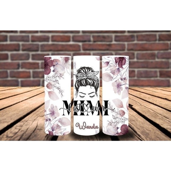 Best Ever Mimi Personalized 20 oz Sublimated Tumbler - Picture 1 of 1